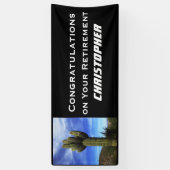 Banderoles Retraite Saguaro Cactus Arizona Jumbo (Vertical)