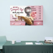 Banderoles Rétro crème glacée Parlour Scoopup Up (Salon professionnel)