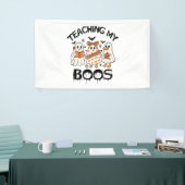 Banderoles Retro Enseigner Mes Boos Halloween (Salon professionnel)