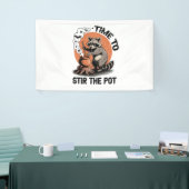 Banderoles Retro Halloween Feral Time to Stir Pot (Salon professionnel)