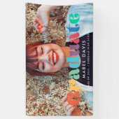 Banderoles Retro les années 70 Célébration de la remise des d (Vertical)