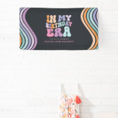Banderoles Retro pastel coloré époque d'anniversaire moderne (Insitu)