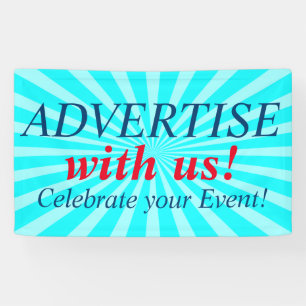 Banderoles Retro Rays blanc transp. + votre backgr. & idées