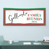 Banderoles Réunion de famille Italian Colors (Salon professionnel)