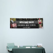 Banderoles Réunion du lycée Photo Grey Confetti Party (Salon professionnel)