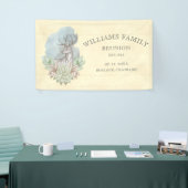 Banderoles Réunion familiale rustique (Salon professionnel)