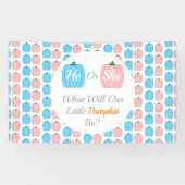 Banderoles Révélation de l'automne du citrouille (Horizontal)