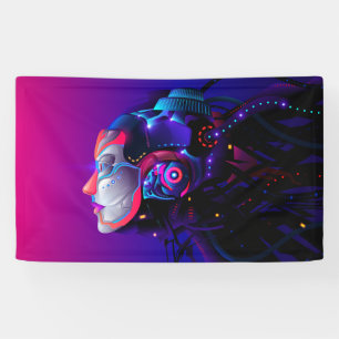 Banderoles Robot puissant