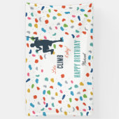Banderoles Rock Escalade mignonne Anniversaire de enfant Part (Vertical)