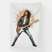 Banderoles Rock music banner (Verticale)