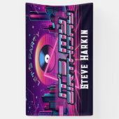 Banderoles Rockin Vaporwave (Vertical)