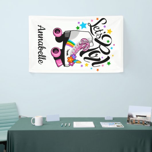 Banderoles Roll Unicorn Roller patinage fille (Salon professionnel)