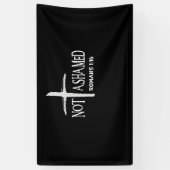 Banderoles Romains non honteux 116 Jésus chrétien (Vertical)