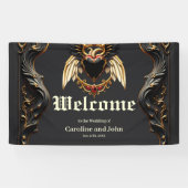 Banderoles Romance gothique, Dans l'ombre de l'amour. (Horizontal)