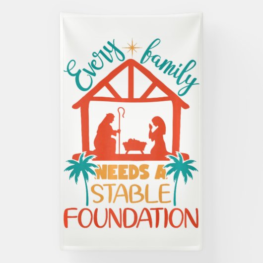 Banderoles Rooted in the Nativity (Verticale)