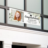 Banderoles Rose blanche Floral Gold Parties scintillant Parti (Bâtiment extérieur)