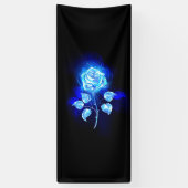 Banderoles Rose bleu brûlant (Vertical)