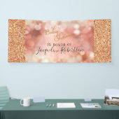 Banderoles Rose Parties scintillant or Blush Fairy Lights Bab (Salon professionnel)