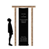 Banderoles Rose Pink Fabric Wedding Welcome Banner