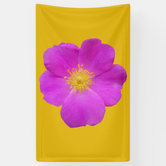 Banderoles Rose sauvage 2 (Vertical)