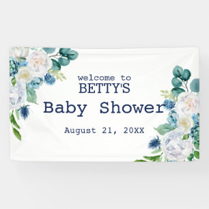 Banderoles Roses blanches