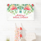 Banderoles Roses Roses Et Boucles Roses (En situation)