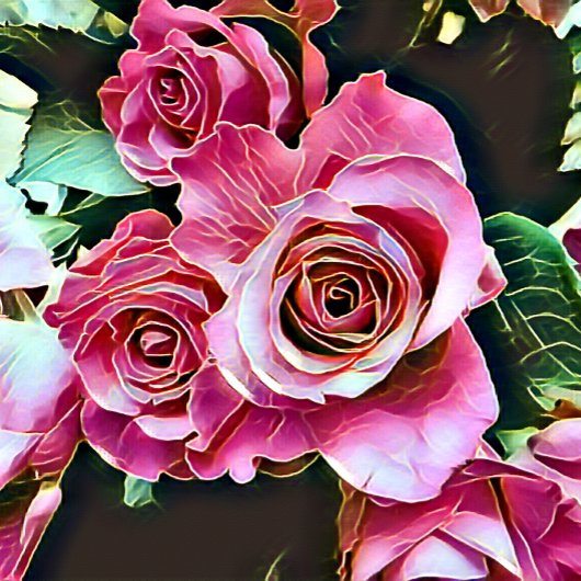 BANDEROLES ROSES ROSES ROSES