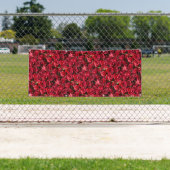 Banderoles Roses rouges (En situation)