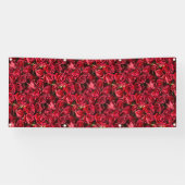 Banderoles Roses rouges (Horizontal)