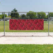 Banderoles Roses rouges (En situation)