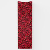 Banderoles Roses rouges (Vertical)