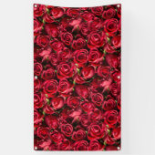 Banderoles Roses rouges (Vertical)