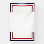 Banderoles Rouge blanc et bleu (Verticale)