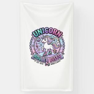 Banderoles Roulis de licorne Disco POD Prêt Marketplace Artwo
