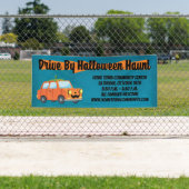 Banderoles Route Par Halloween Haunt (En situation)