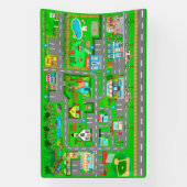 Banderoles Routes de ville pour voitures 2 1/2' x 4' (Verticale)