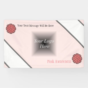 Banderoles Ruban aux fleurs roses par Kenneth Yoncich