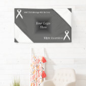 Banderoles Ruban blanc standard par Kenneth Yoncich (En situation)