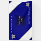 Banderoles Ruban de trèfle gris par Kenneth Yoncich (Vertical)