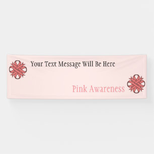 Banderoles Ruban de trèfle rose par Kenneth Yoncich