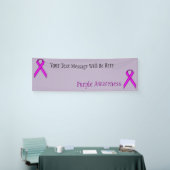 Banderoles Ruban standard violet (Salon professionnel)