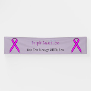 Banderoles Ruban standard violet par Kenneth Yoncich