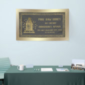 Banderoles ruche d'abeille de luxe en or (Salon professionnel)