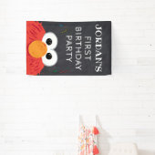 Banderoles Rue Sésame | Elmo Birthday Chalkboard (Insitu)