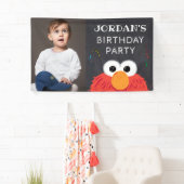 Banderoles Rue Sésame | Elmo Birthday Chalkboard (En situation)