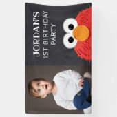 Banderoles Rue Sésame | Elmo Birthday Chalkboard (Vertical)