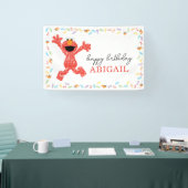 Banderoles Rue Sésame Elmo | Crayon d'anniversaire (Salon professionnel)