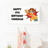 Banderoles Ryan's World Birthday (En situation)