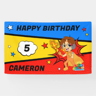 Banderoles Ryan's World Birthday