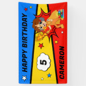 Banderoles Ryan's World Birthday (Vertical)